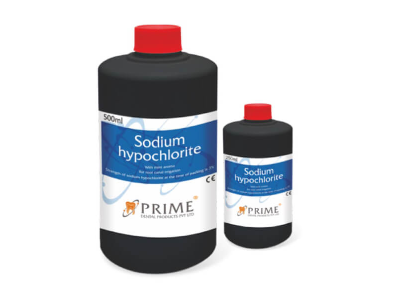 Hipoclorit de sodiu in Endodontie
